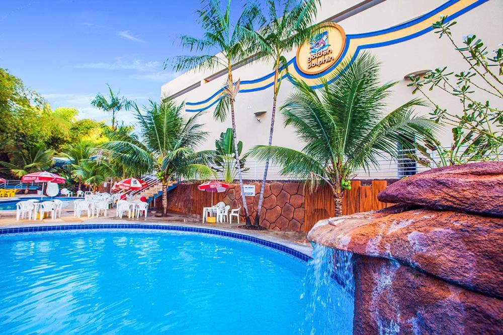 Golden Dolphin Grand Hotel Oficial Caldas Novas Dış mekan fotoğraf